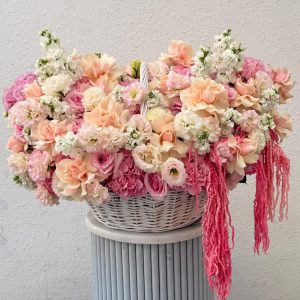 Garden of Soft Dreams Basket