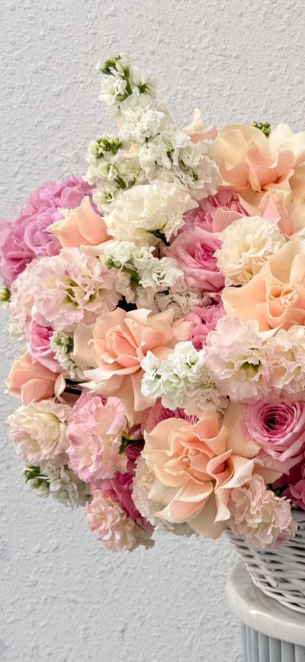 Garden of Soft Dreams Basket - Image 3